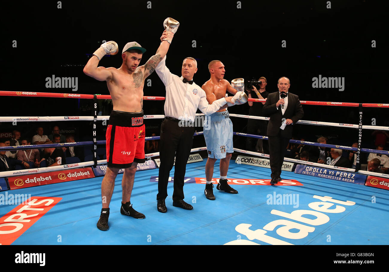 Boxing Liverpool Echo Arena Stock Photo Alamy