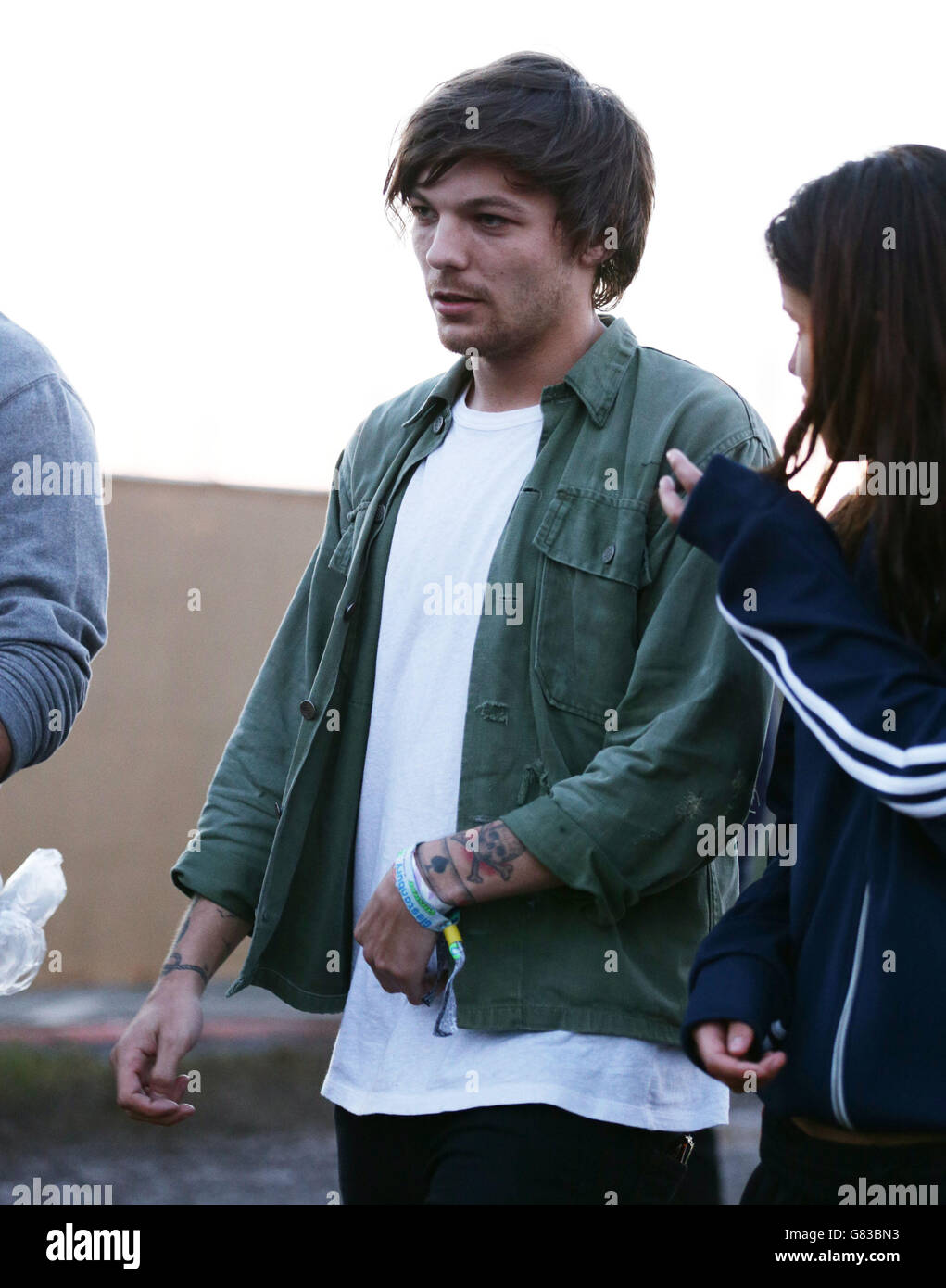 One Direction Rock Band Louis Tomlinson Jean Jacket - Films Jackets