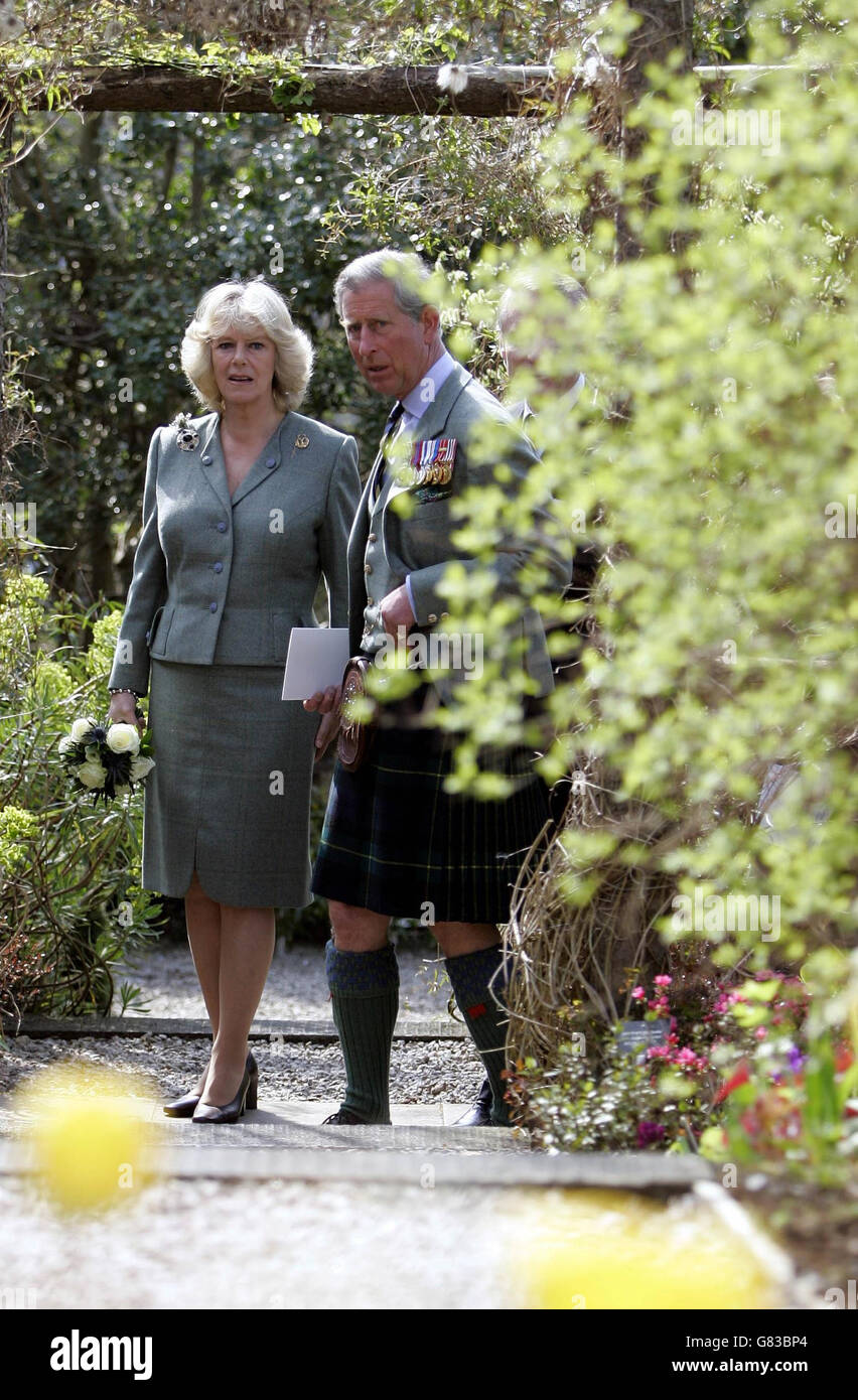 Memorial service - Gordon Highlanders Regimental museum Stock Photo