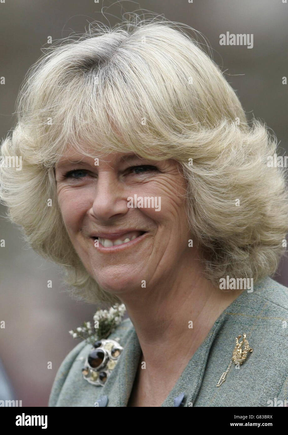 The Prince of Wales and the Duchess of Cornwall. Stock Photo
