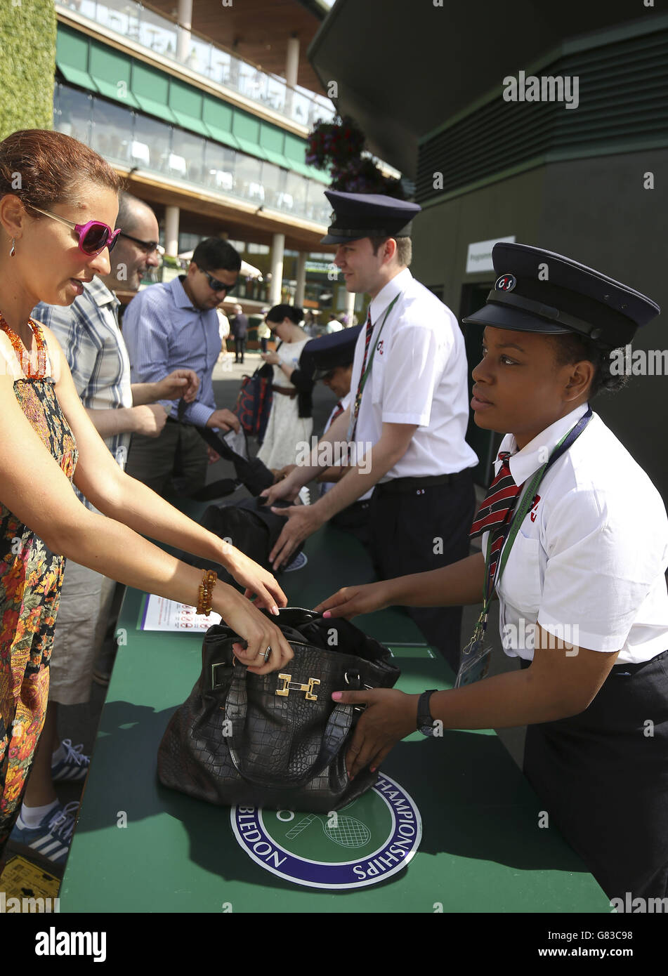 Security checks crowd fans spectators behind scenes hires stock