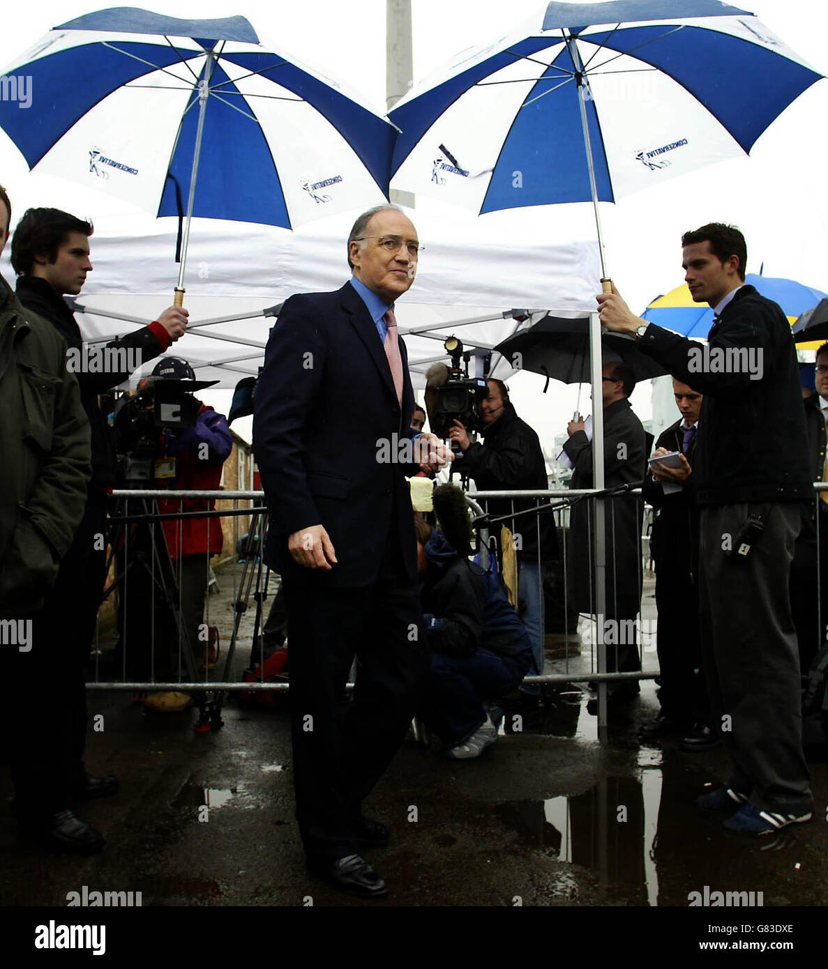 General Election 2005 Conservative Party Stock Photo Alamy