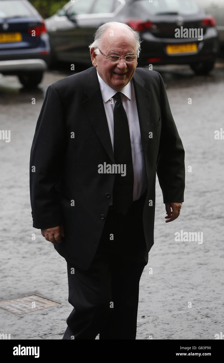 Baron Martin of Springburn attending memorial service for former