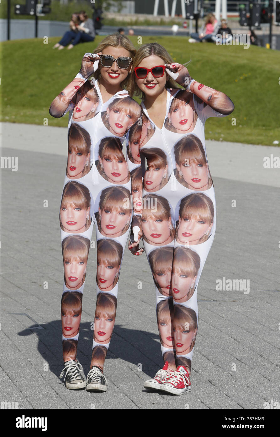 Taylor Swift concert - Glasgow Stock Photo