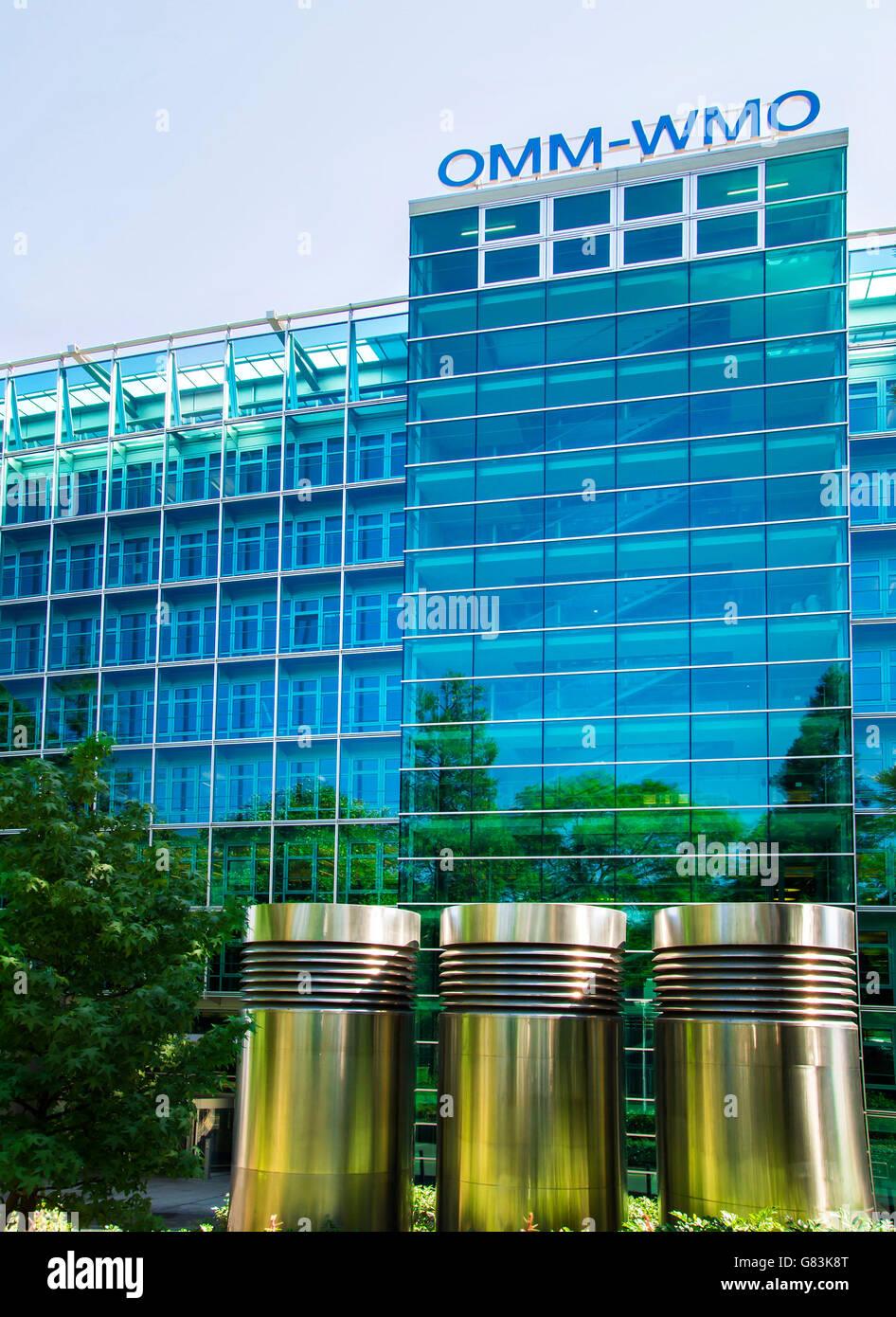 World Meteorological Organization in Geneva ,Switzerland Stock Photo ...