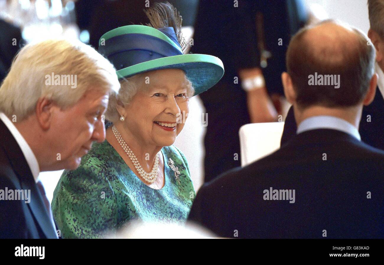 Queen elizabeth ii visit romer hi-res stock photography and images - Alamy