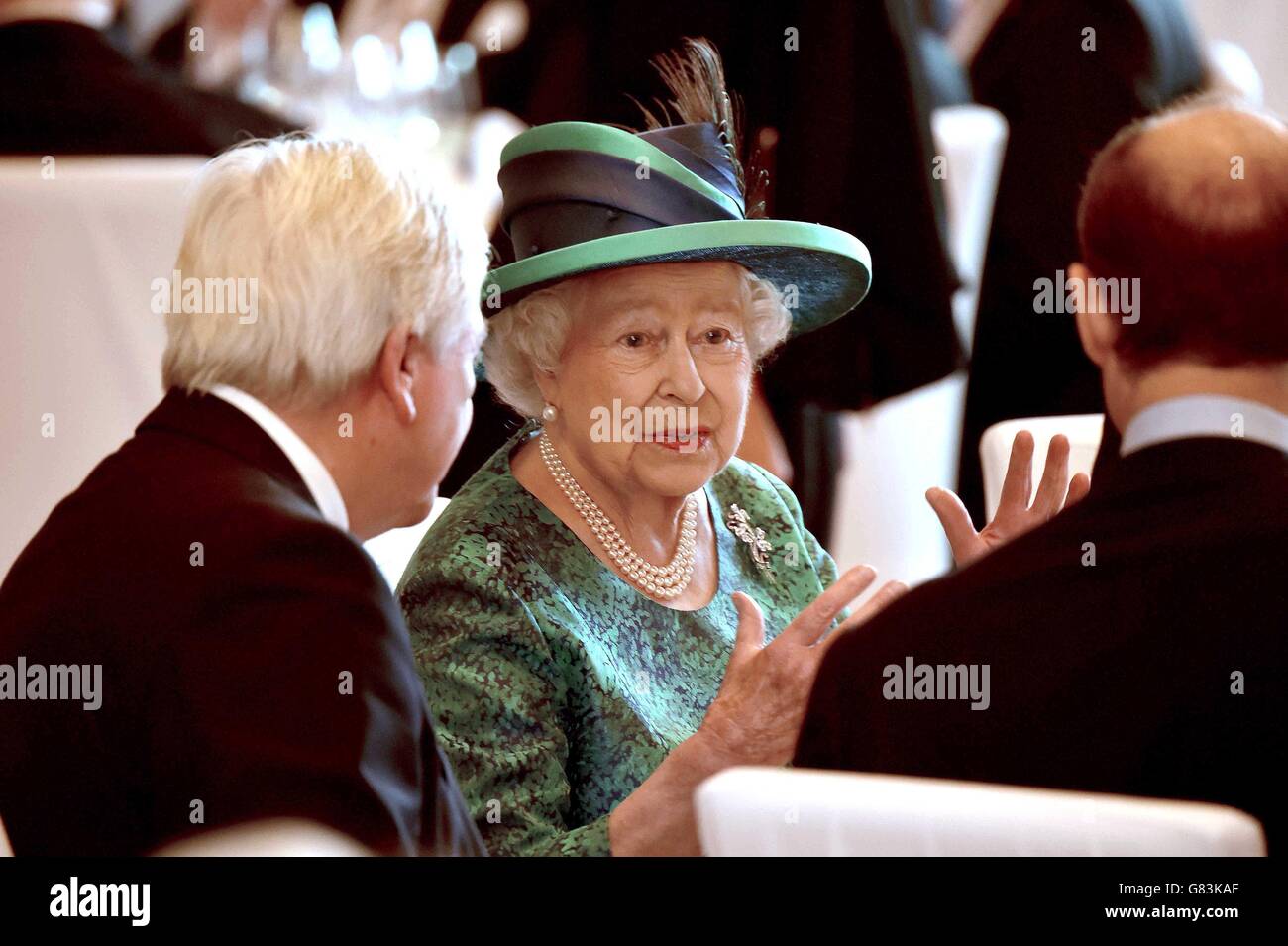Queen elizabeth ii visit romer hi-res stock photography and images - Alamy
