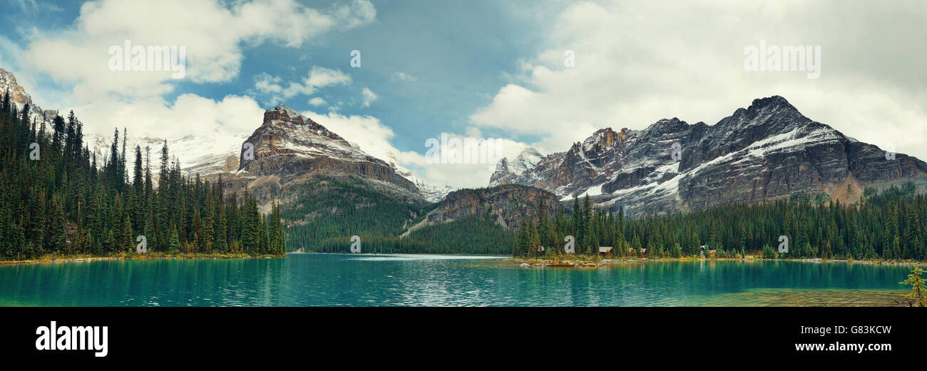 Lake O'hara in Yoho National Park Stock Photo - Alamy