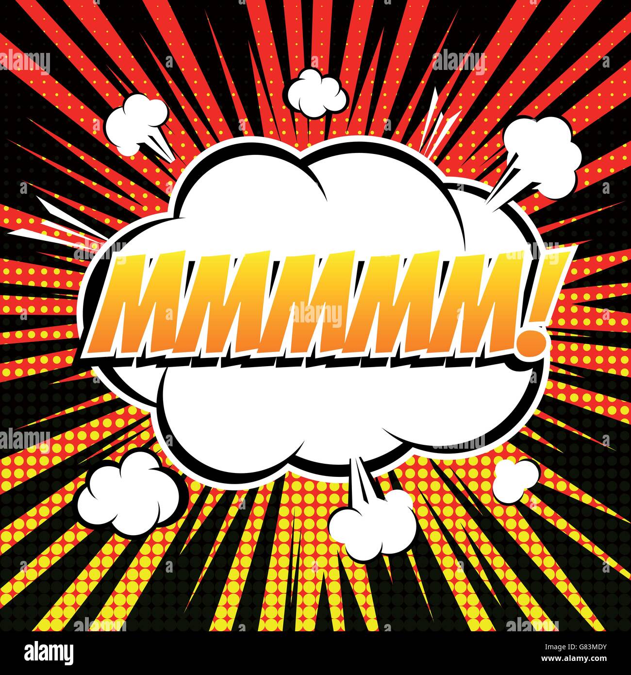 Mmm mmm mmm Stock Vector Images - Alamy