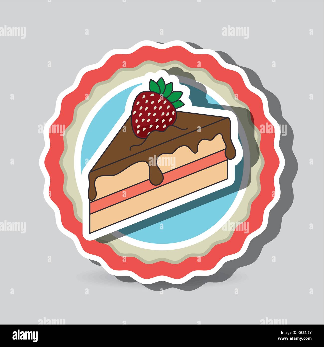 delicious food design Stock Vector Image & Art - Alamy