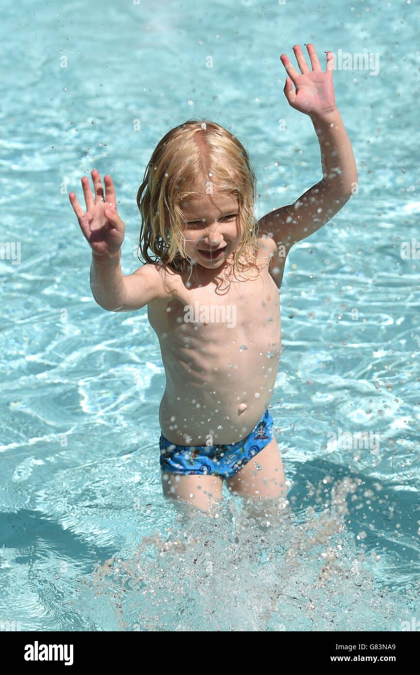 Summer weather June 30th 2015 Stock Photo Alamy