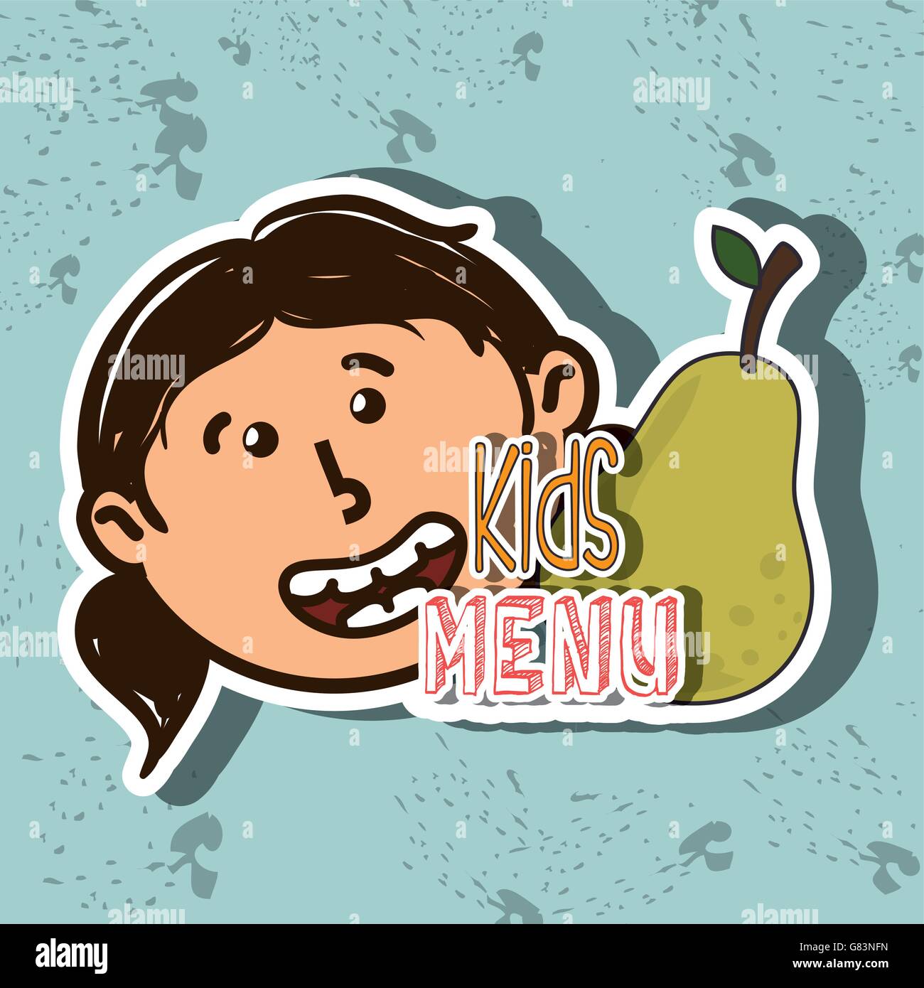 kids menu design Stock Vector Image &amp; Art - Alamy