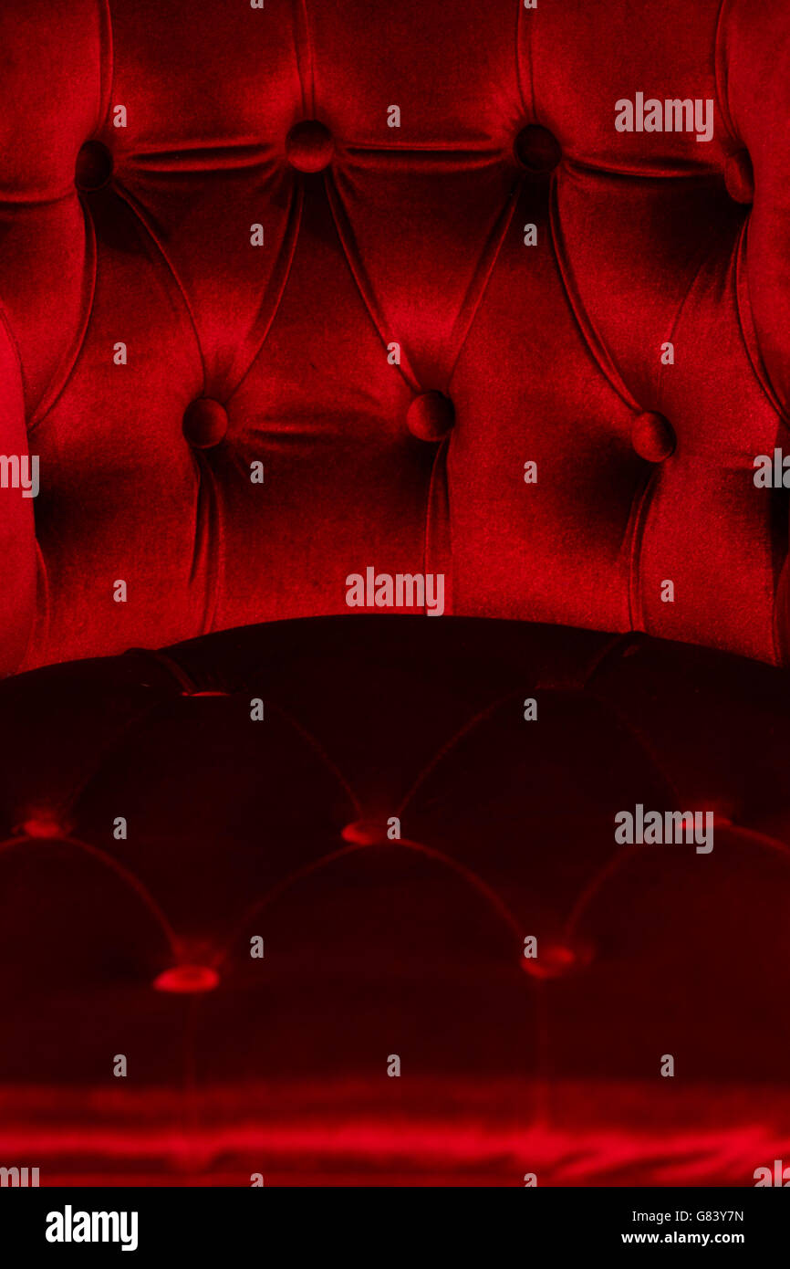 Velvet fabric chair close vertical Stock Photo Alamy