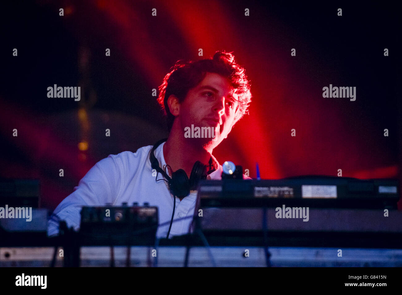 Jamie xx performs on the park stage at the glastonbury festival, at worthy  farm in somerset. hi-res stock photography and images - Alamy