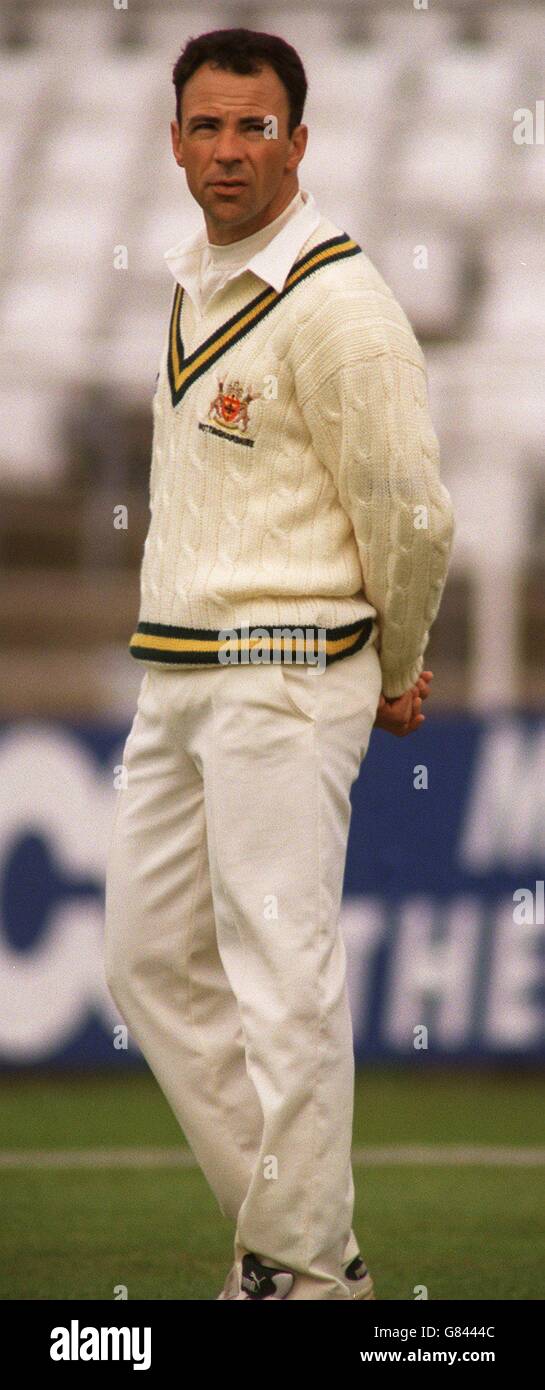 Cricket nottinghamshire tim robinson hires stock photography and