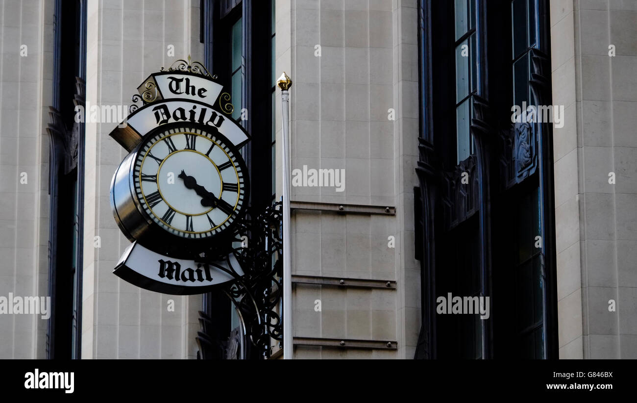 The Daily Mail Stock Photo Alamy