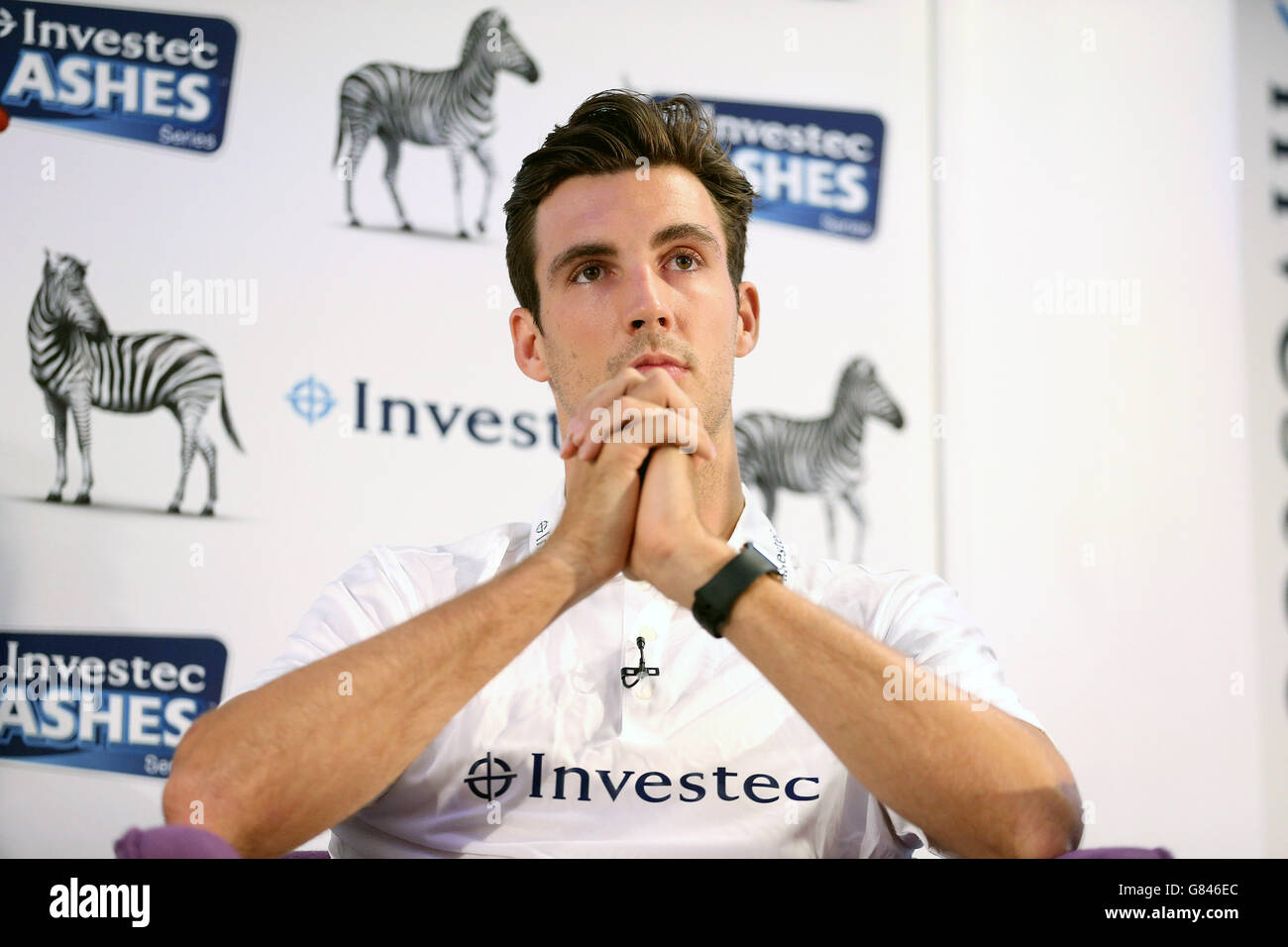 Cricket - 2015 Investec Ashes - Offical Launch - Investec Bank Stock Photo