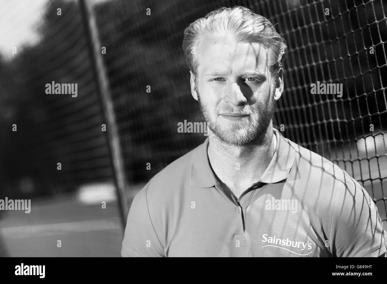 Sport sainsburys 2015 school games Black and White Stock Photos