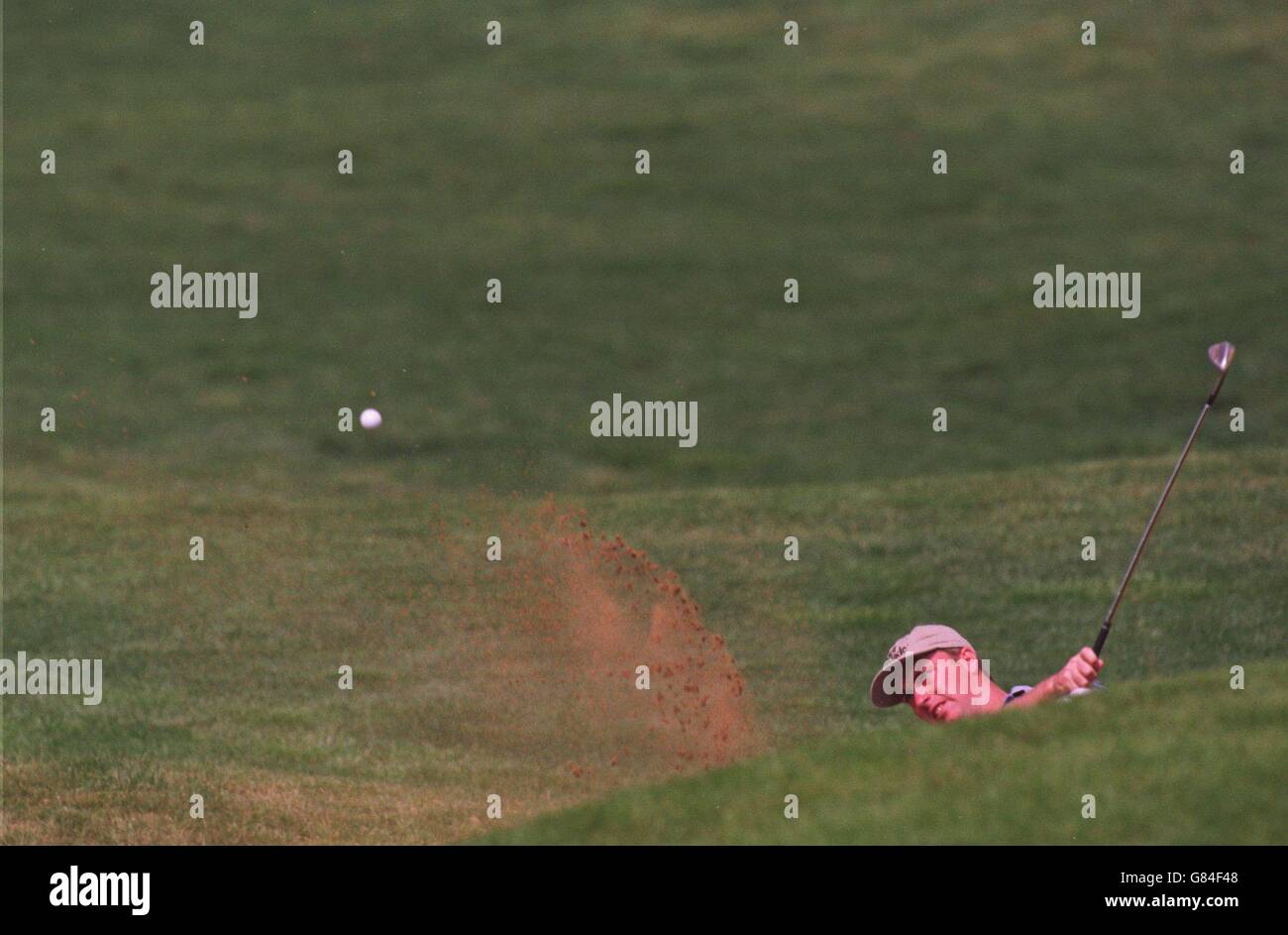 Golf, English Open Hanbury. Ian Garbutt Stock Photo Alamy