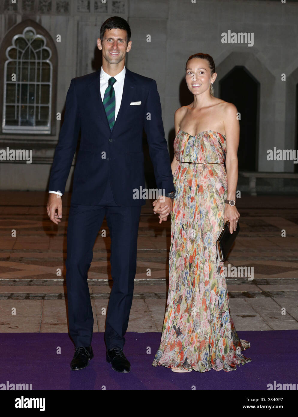 Novak djokovic wife jelena hi-res stock photography and images - Alamy