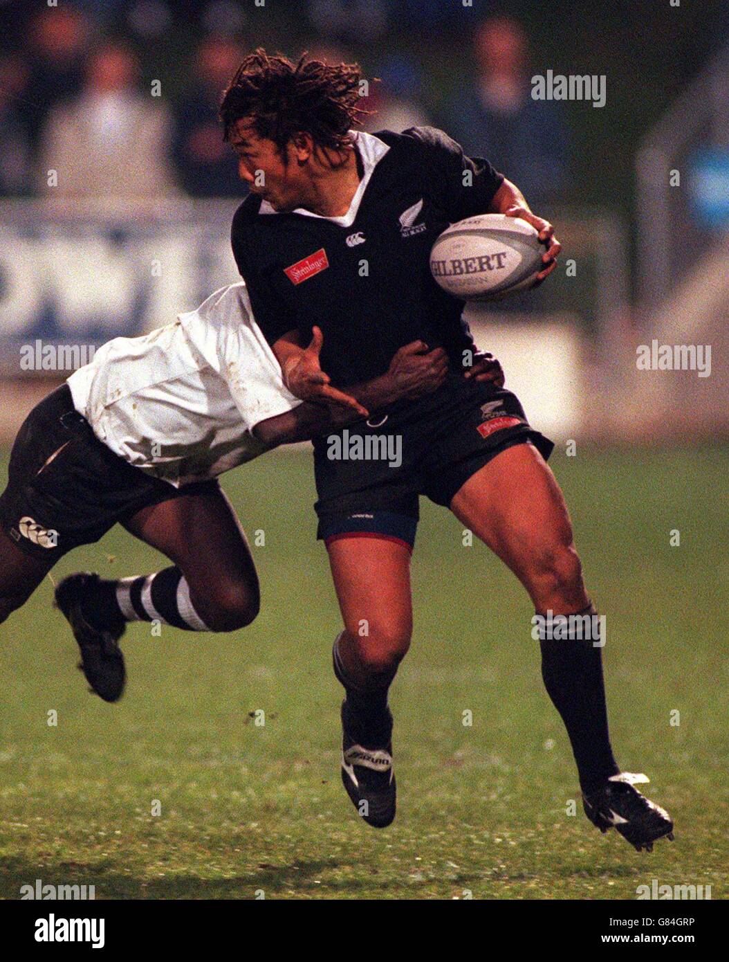 Rugby Union All Blacks V Fiji Stock Photo Alamy