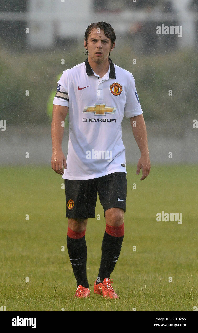 Soccer pre friendly salford city manchester united u21 moor lane hires stock photography and