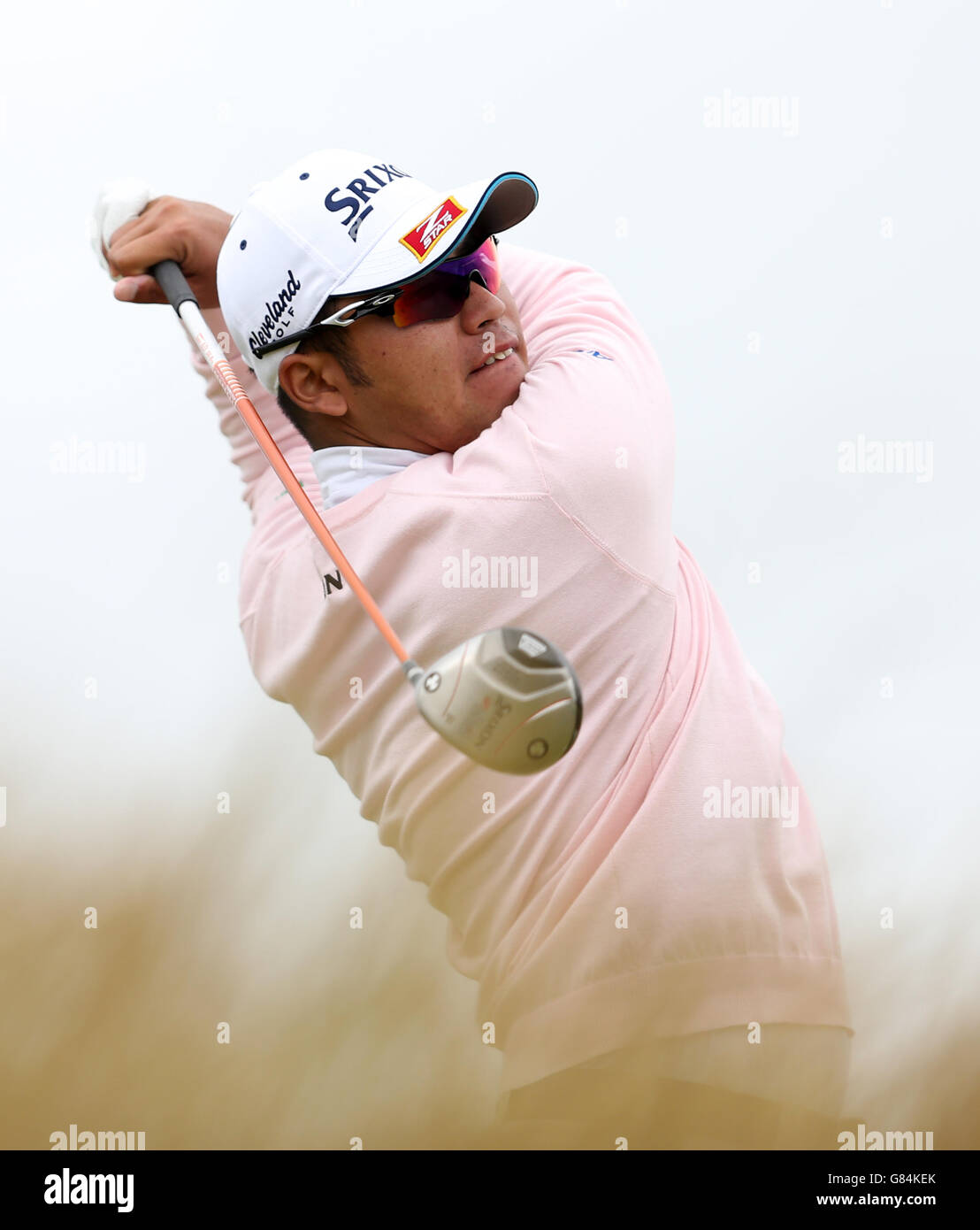 Golf - The Open Championship 2015 - Day One - St Andrews. Japan's Hideki Matsuyama Stock Photo