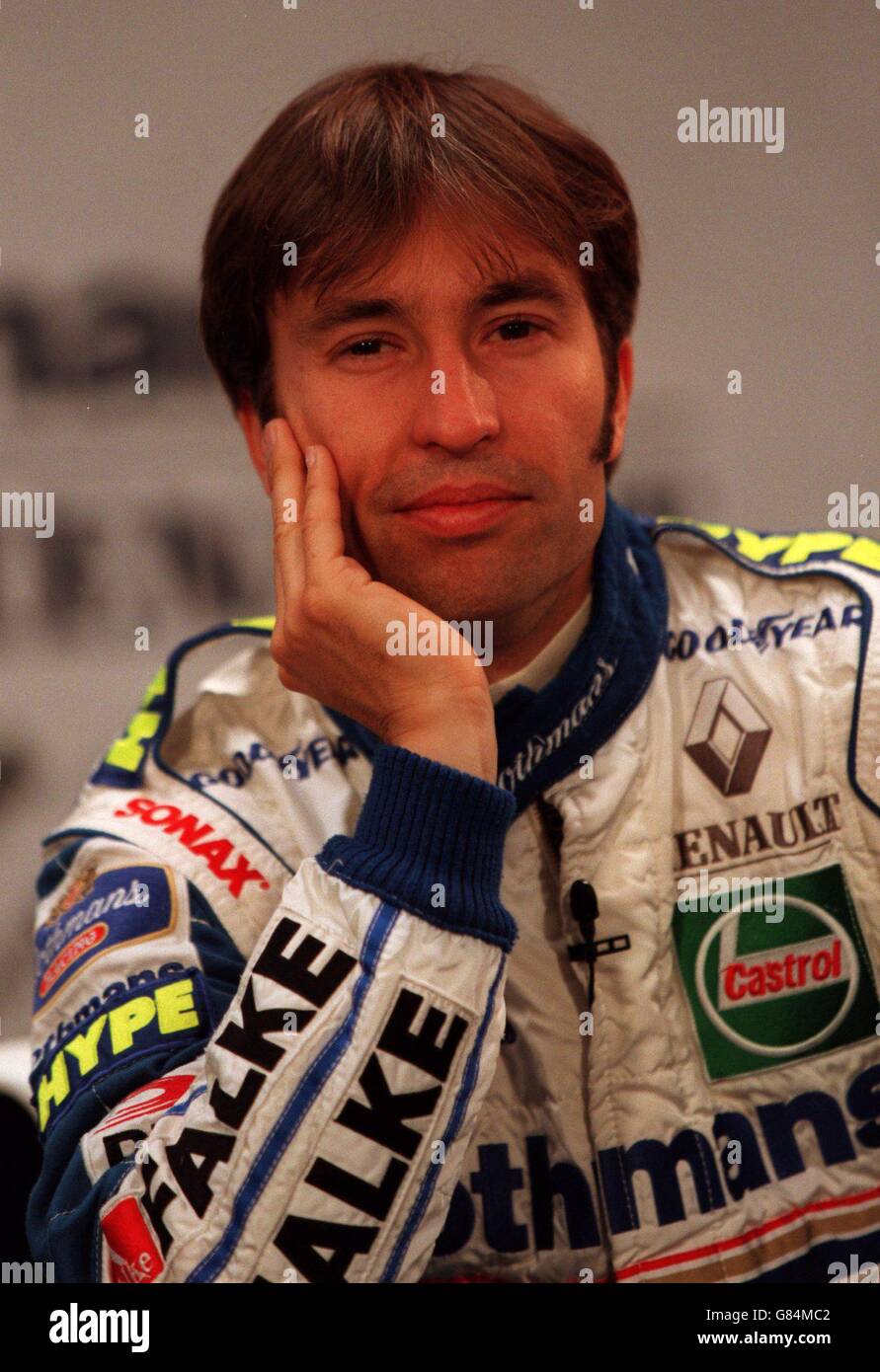 Williams Rothmans Motor Racing - Rothmans Williams Team at Silverstone. Heinz-Harald ...