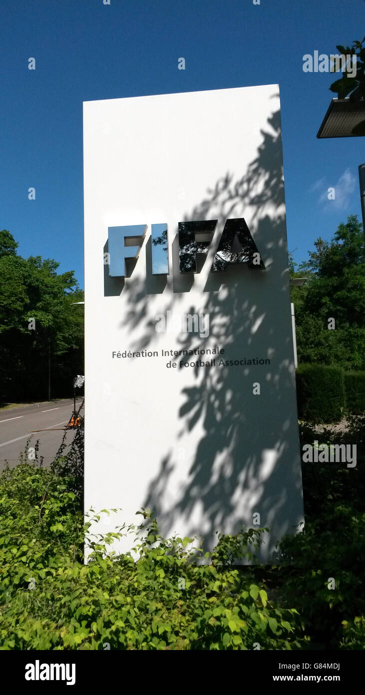 Soccer FIFA Headquarters Zurich Stock Photo Alamy