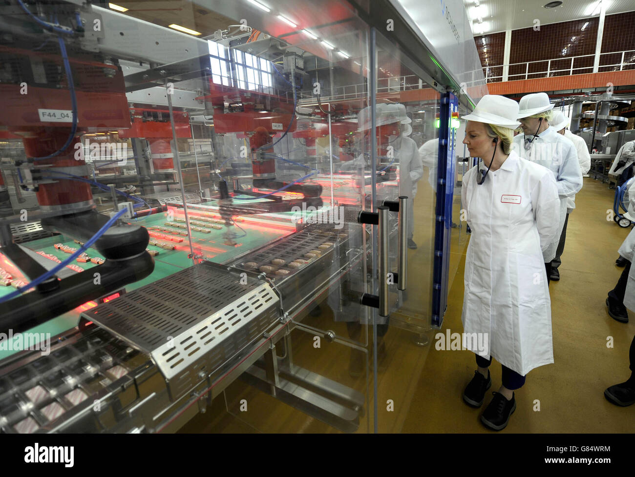 New Mr Kipling production line opening Stock Photo Alamy