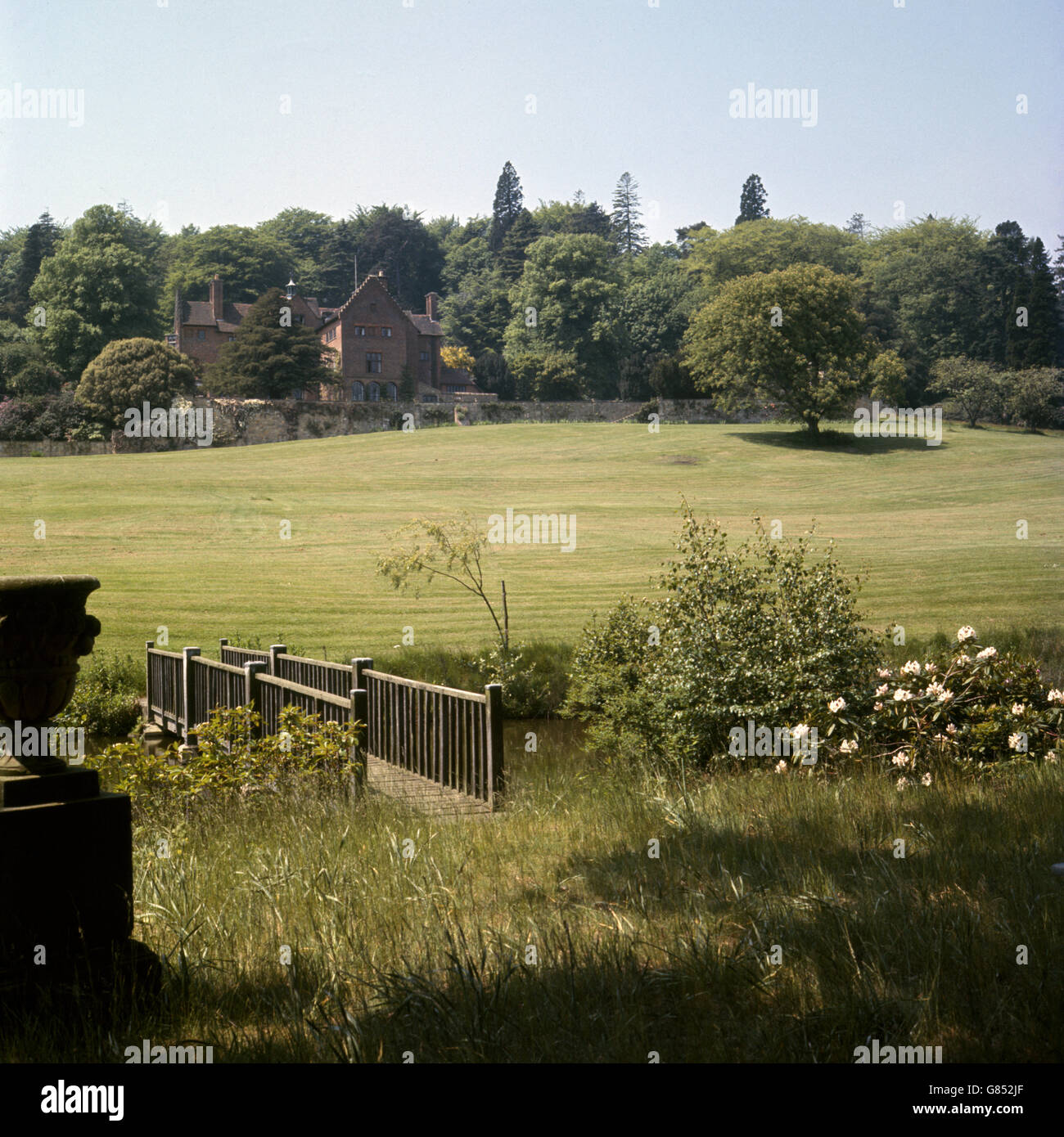 The grounds of Chartwell Manor in Westerham, Kent, former home of the