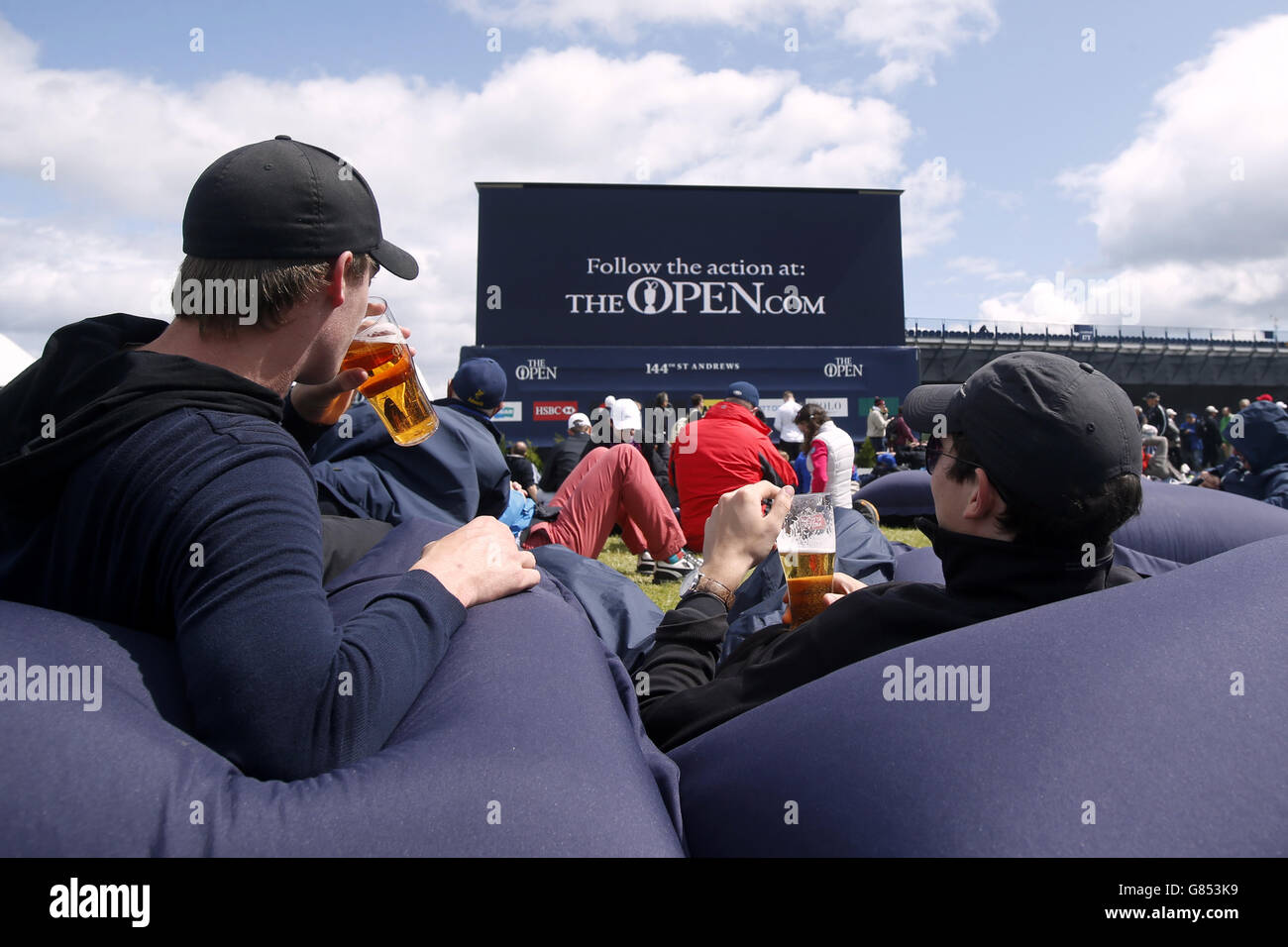 Golf - The Open Championship 2015 - Day Three - St Andrews Stock Photo