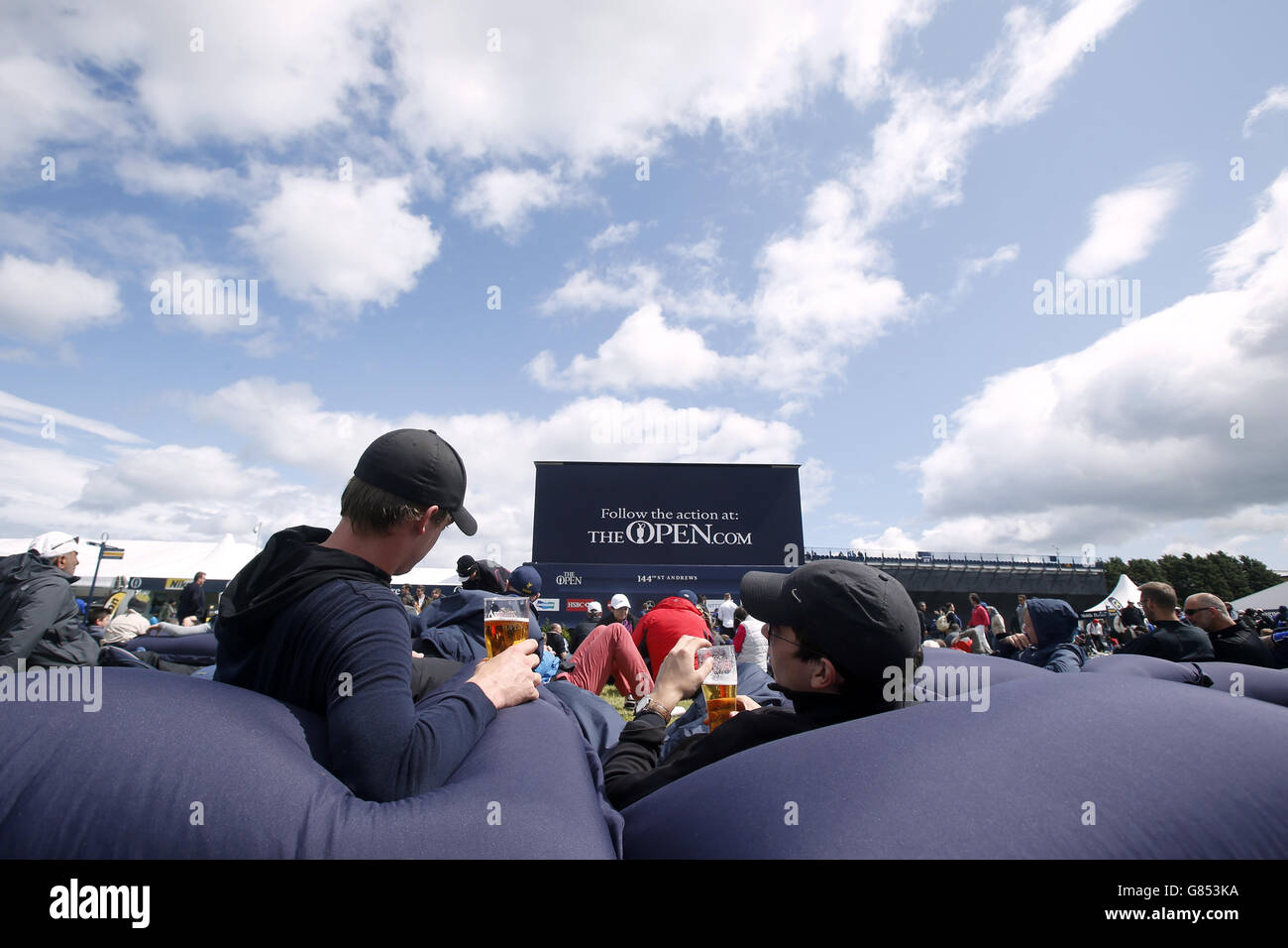 Golf - The Open Championship 2015 - Day Three - St Andrews Stock Photo