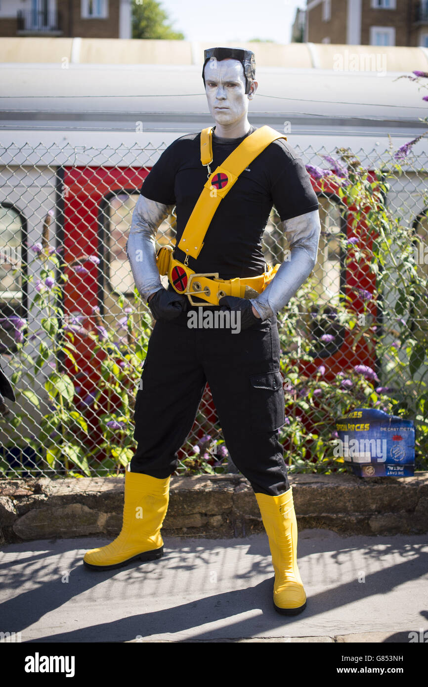 Hawkins from chesterfield pictured outside the london film comic con hi