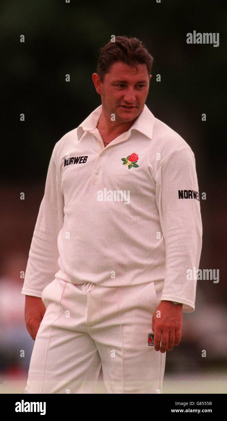Cricket Britannic Assurance Lancashire v Stock Photo Alamy