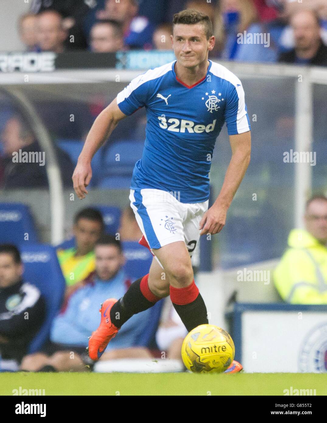 Rangers Fraser Aird during the pre-season friendly match at the Ibrox Stadium, Glasgow. Stock Photo