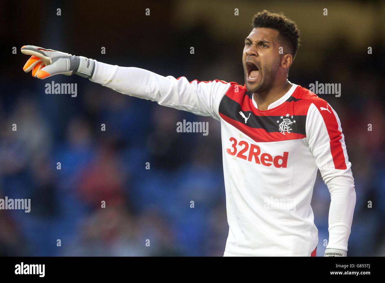 Rangers Wes Foderingham during the pre-season friendly match at the Ibrox Stadium, Glasgow. Stock Photo