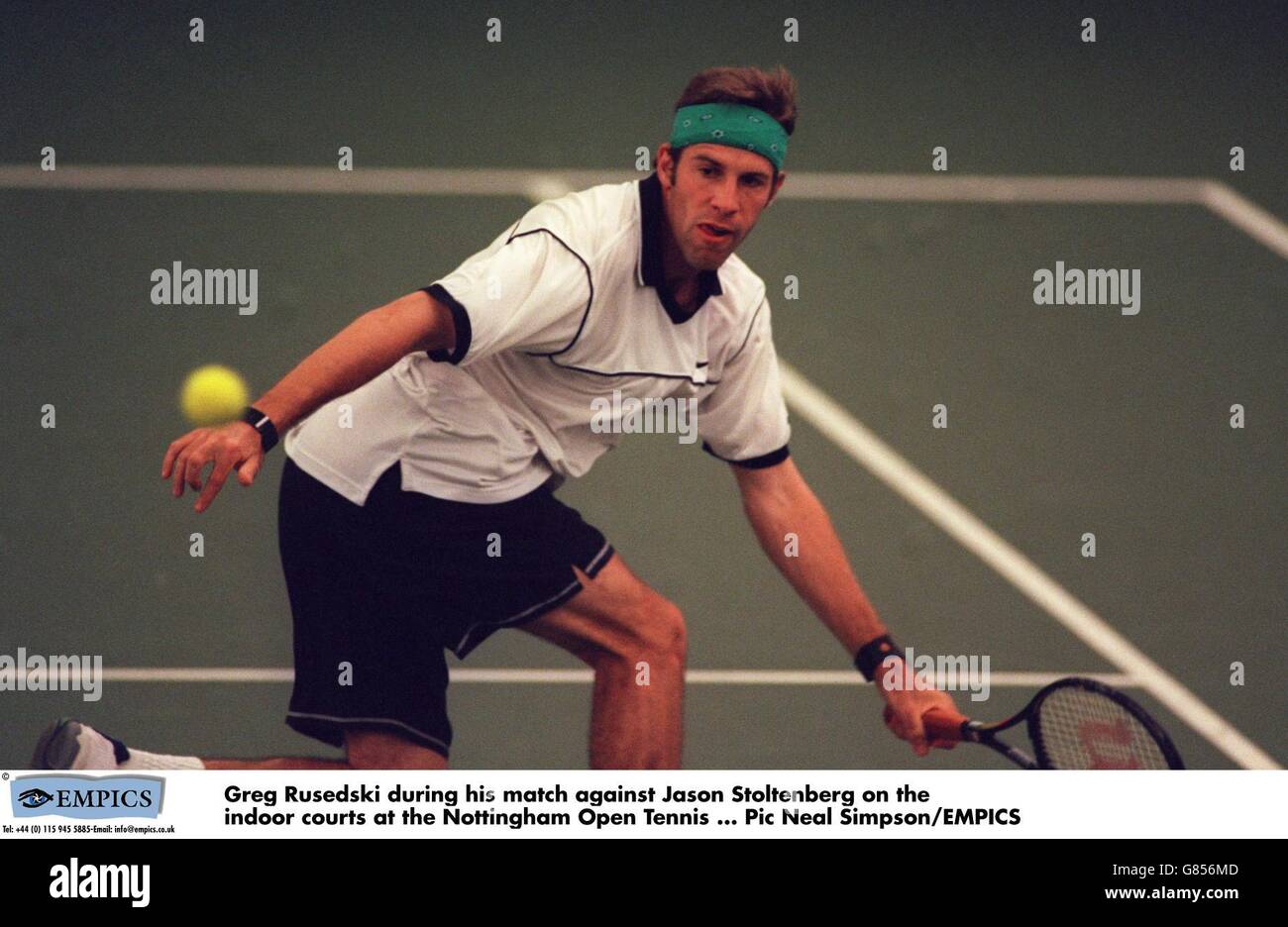 Tennis Nottingham Open Tennis Stock Photo Alamy