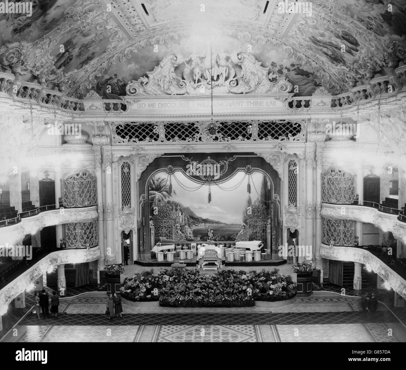 Dancing at blackpool tower Black and White Stock Photos & Images Alamy