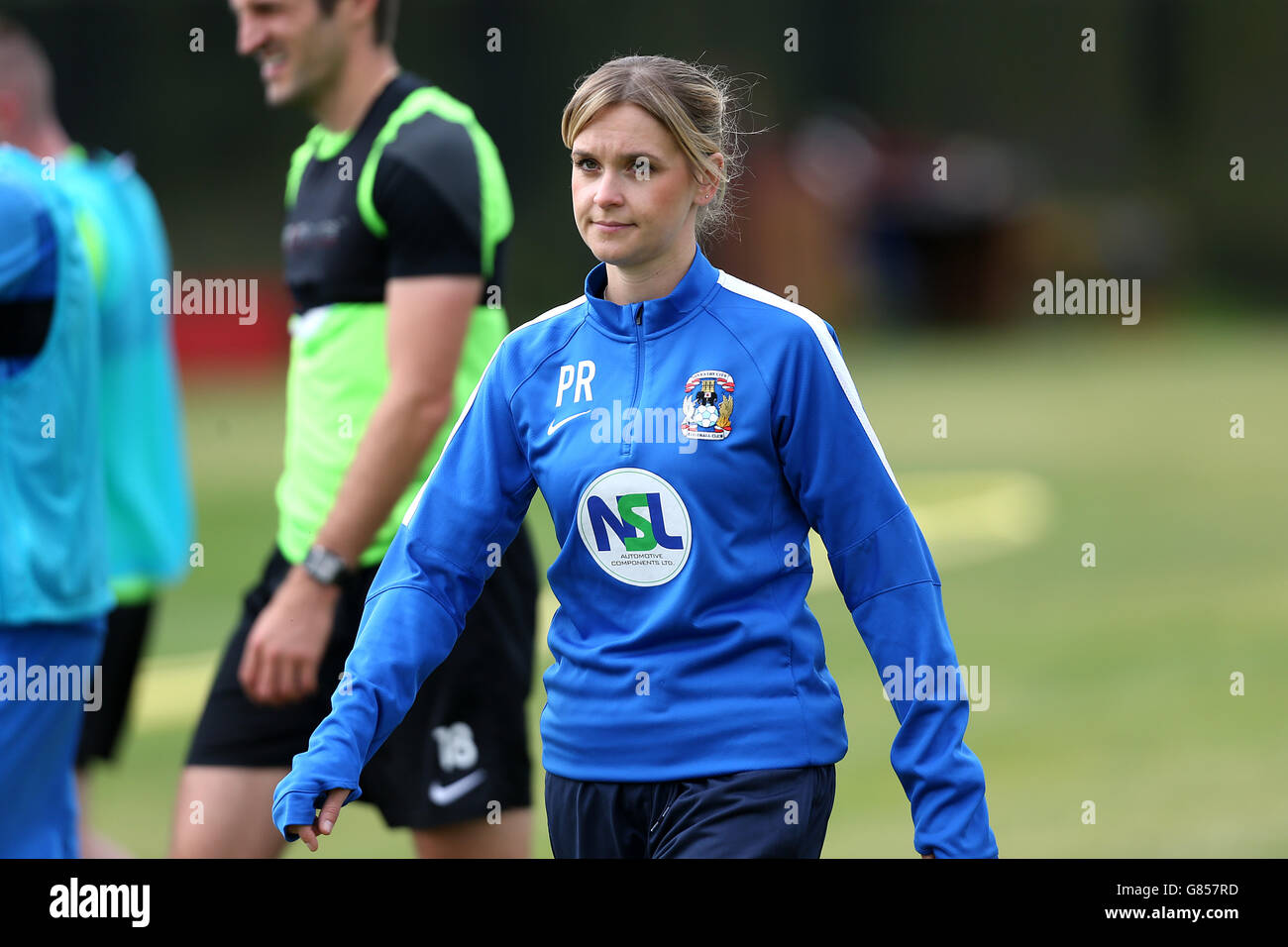 Coventry City Senior Physiotherapist Pauline Robertson Stock Photo Alamy