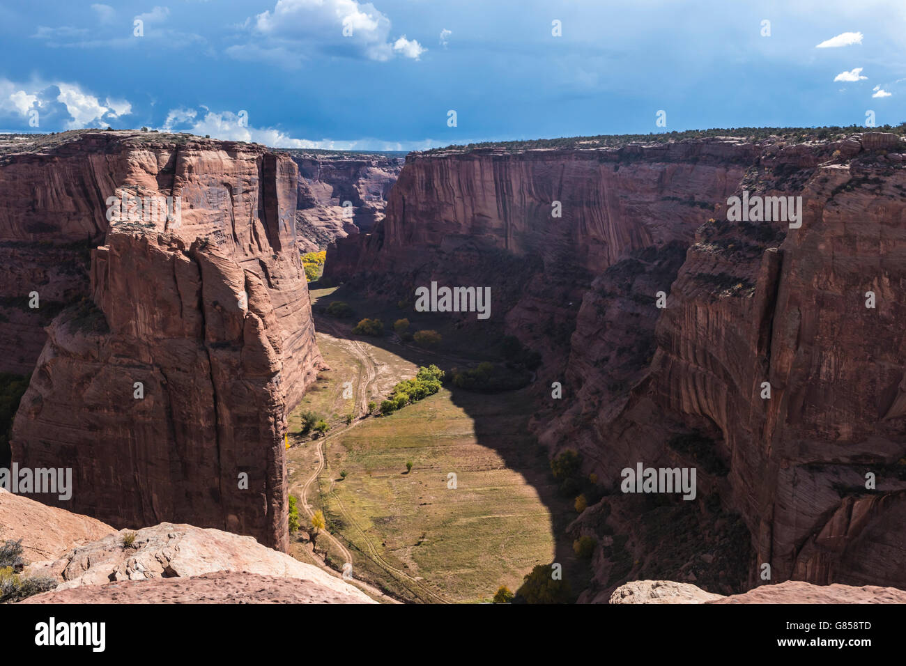 canyon de chelly national monument chinle AZ Stock Photo Alamy