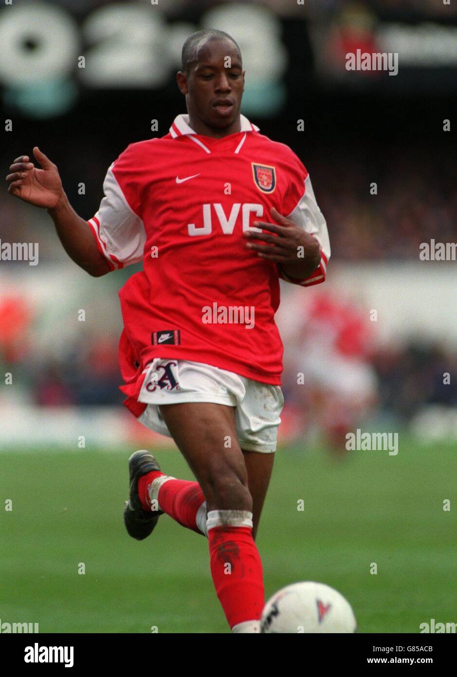Soccer Ian Wright Arsenal Stock Photo Alamy