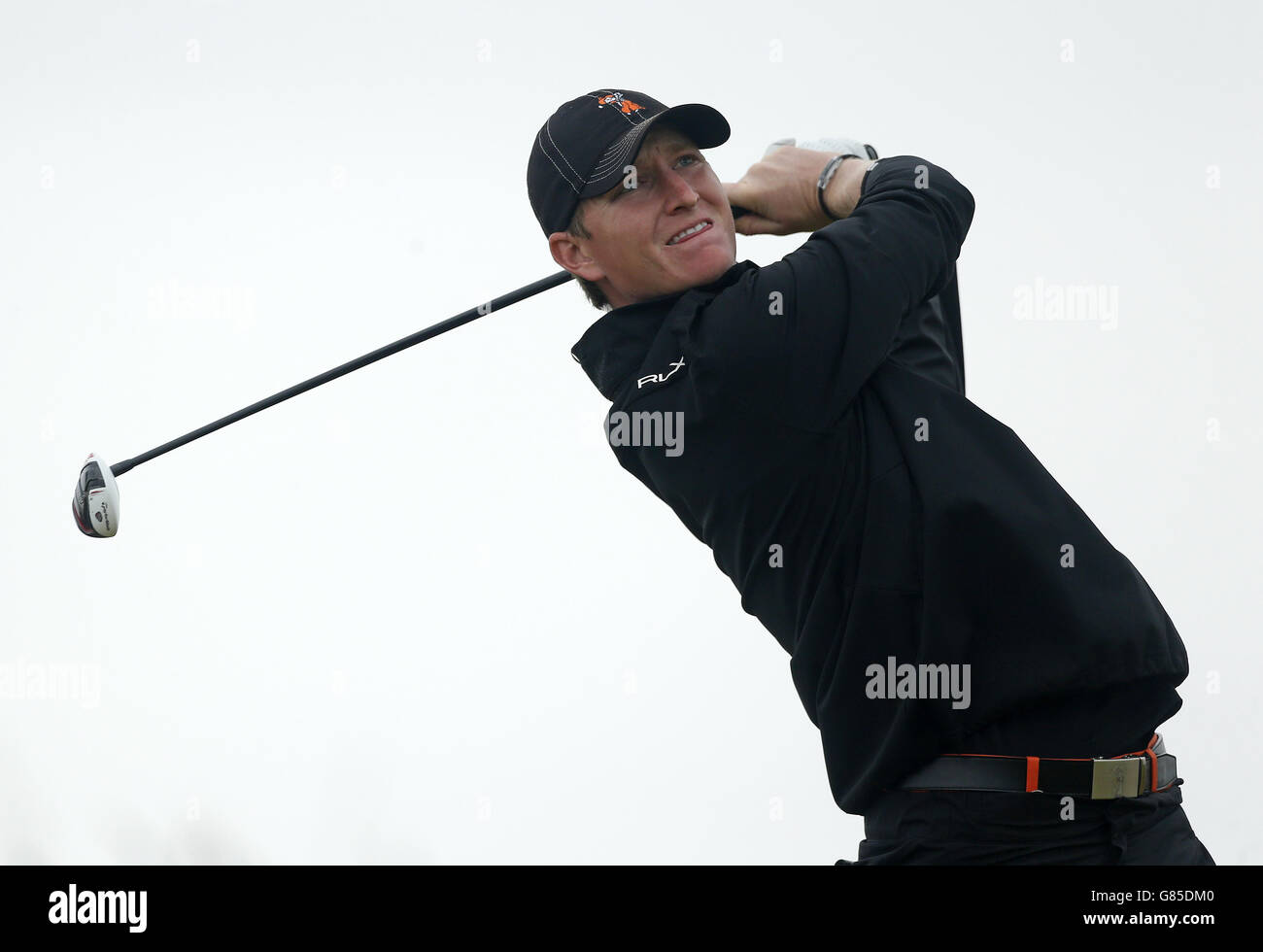 USA's Jordan Niebrugge during day five of The Open Championship 2015 at St Andrews, Fife. Stock Photo