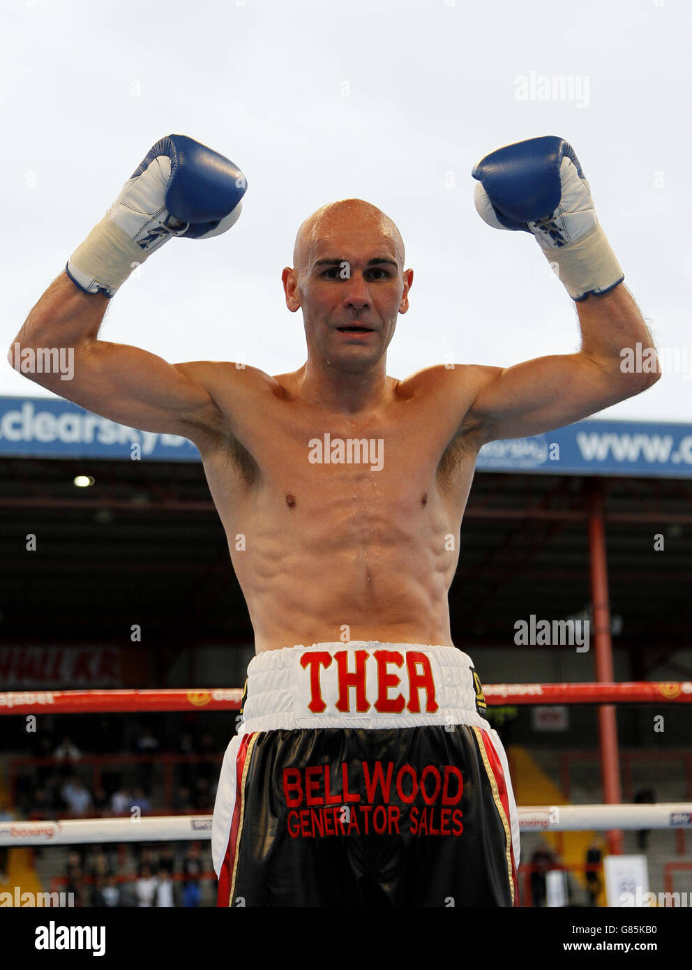 Boxing KC Lightstream Stadium Stock Photo Alamy