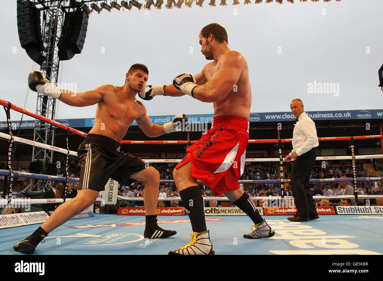Boxing KC Lightstream Stadium Stock Photo Alamy