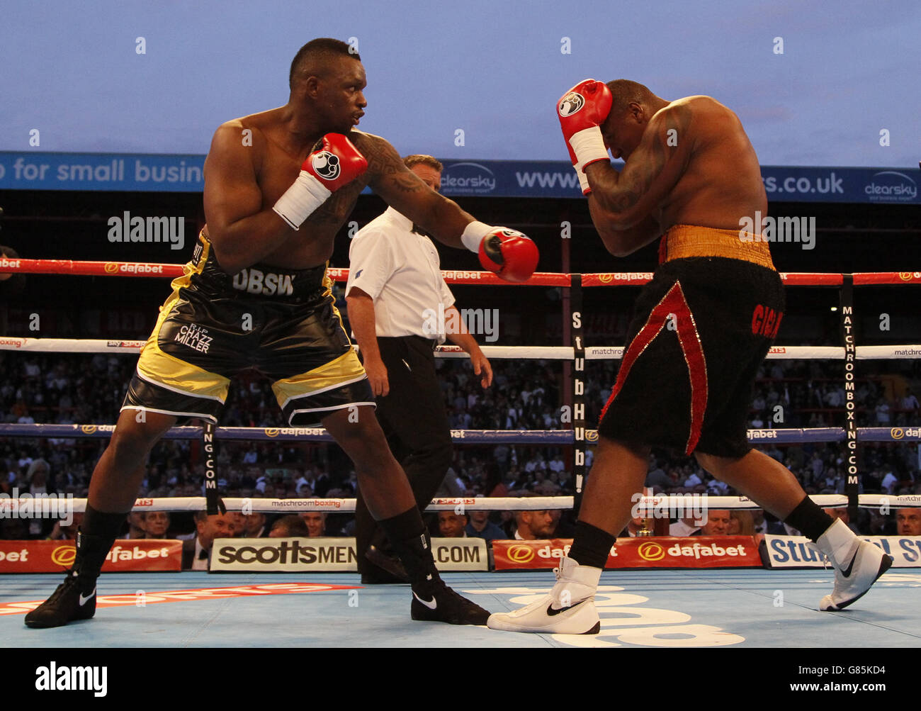 Boxing KC Lightstream Stadium Stock Photo Alamy