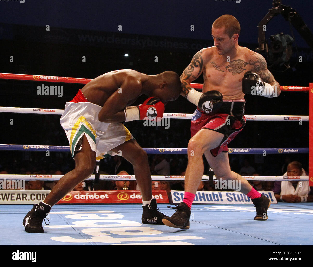 Boxing KC Lightstream Stadium Stock Photo Alamy