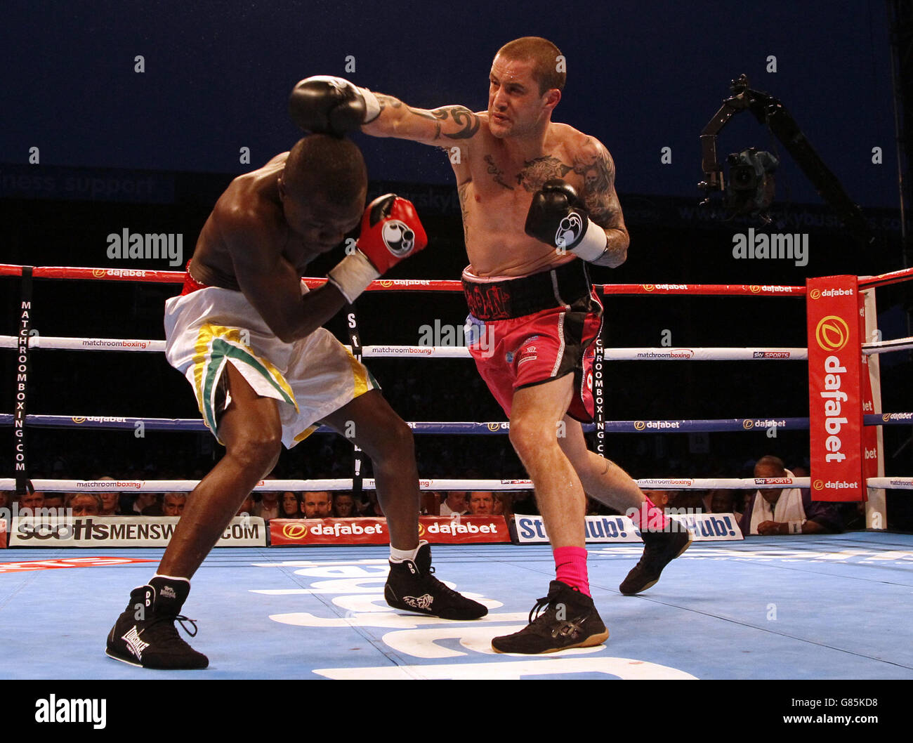 Boxing KC Lightstream Stadium Stock Photo Alamy