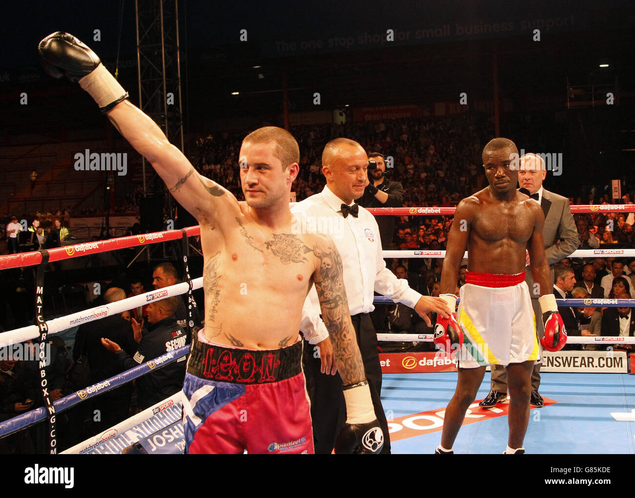 Boxing KC Lightstream Stadium Stock Photo Alamy