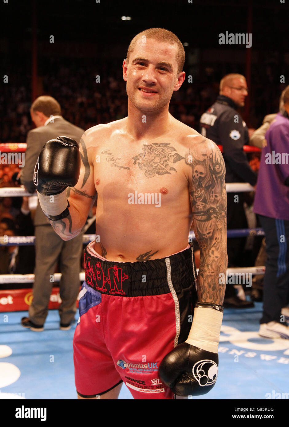 Boxing KC Lightstream Stadium Stock Photo Alamy